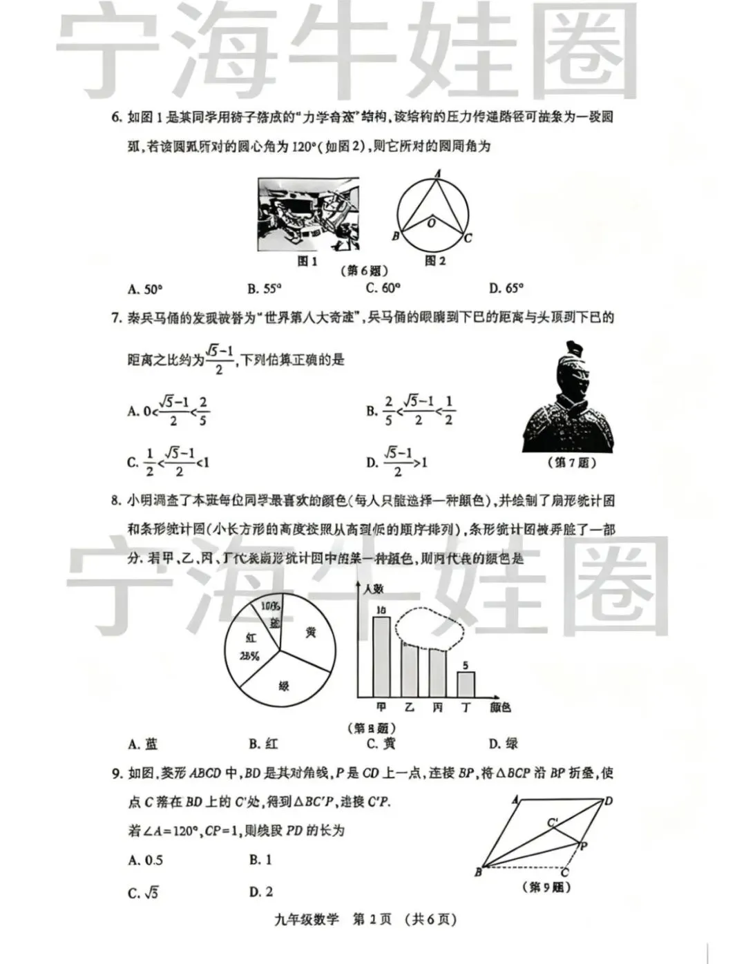 2026年二模试卷及答案 第2张