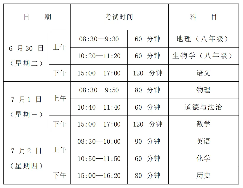 2026汕头中考具体时间及志愿填报时间公布! 第3张 2026汕头中考具体时间及志愿填报时间公布! 第3张
