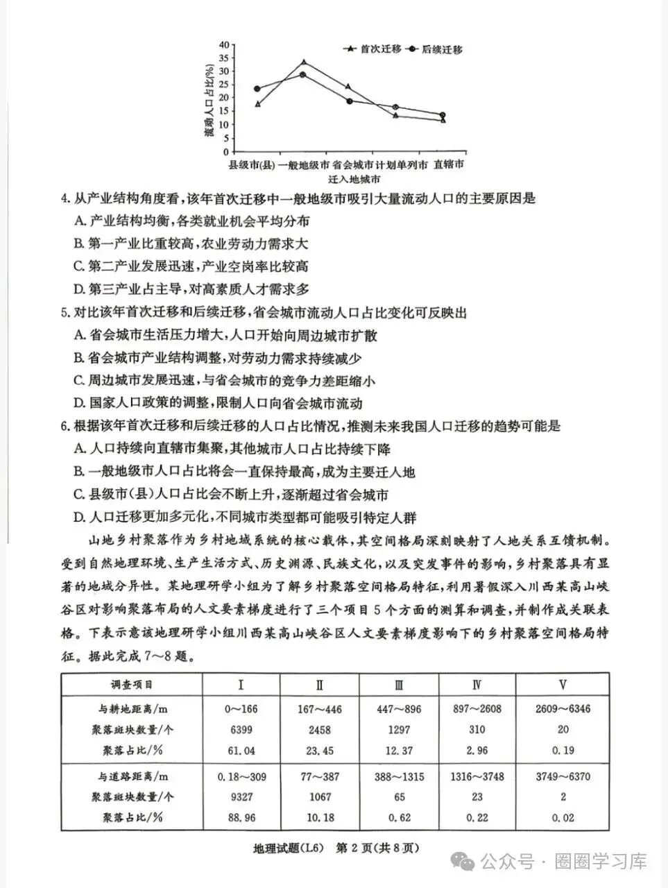 湖南省炎德英才高三5月21联考(L6)试卷+答案 第4张