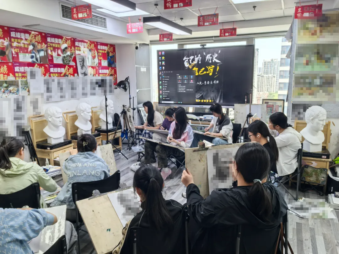 南京市美术中考送考全纪实|执笔铸风华,得胜载誉还,预祝百升学子金榜题名,前程似锦 第9张