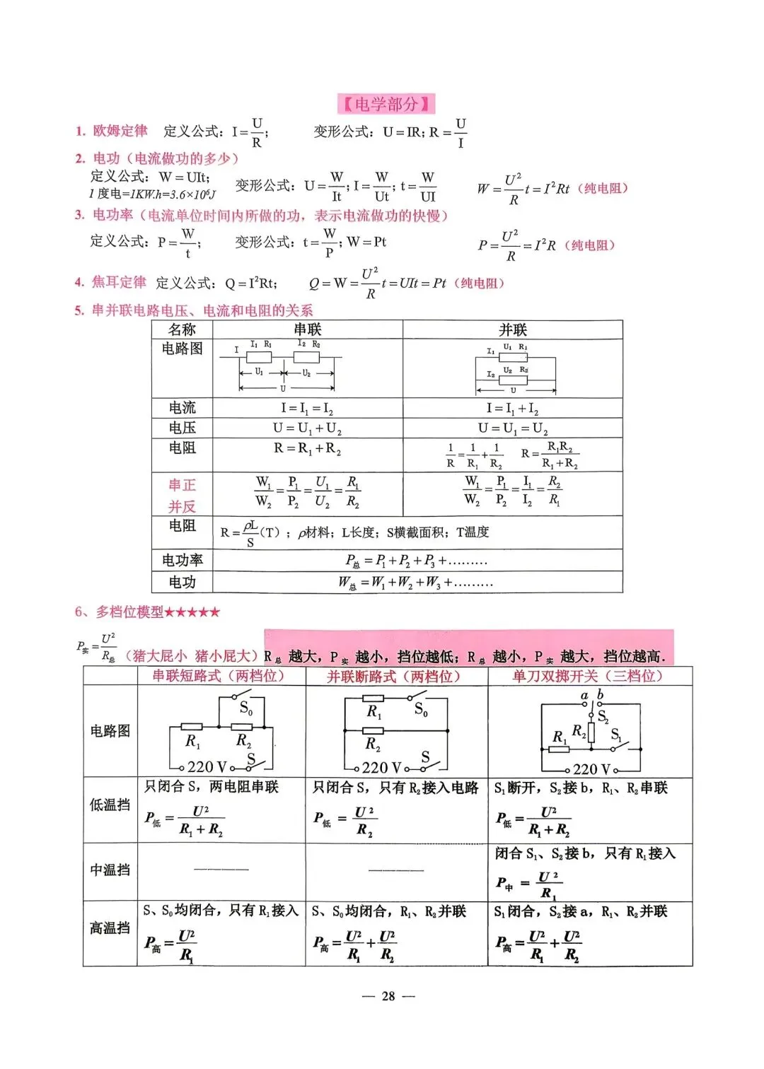 【中考必备】《2026中考数理化掌中宝》 第26张