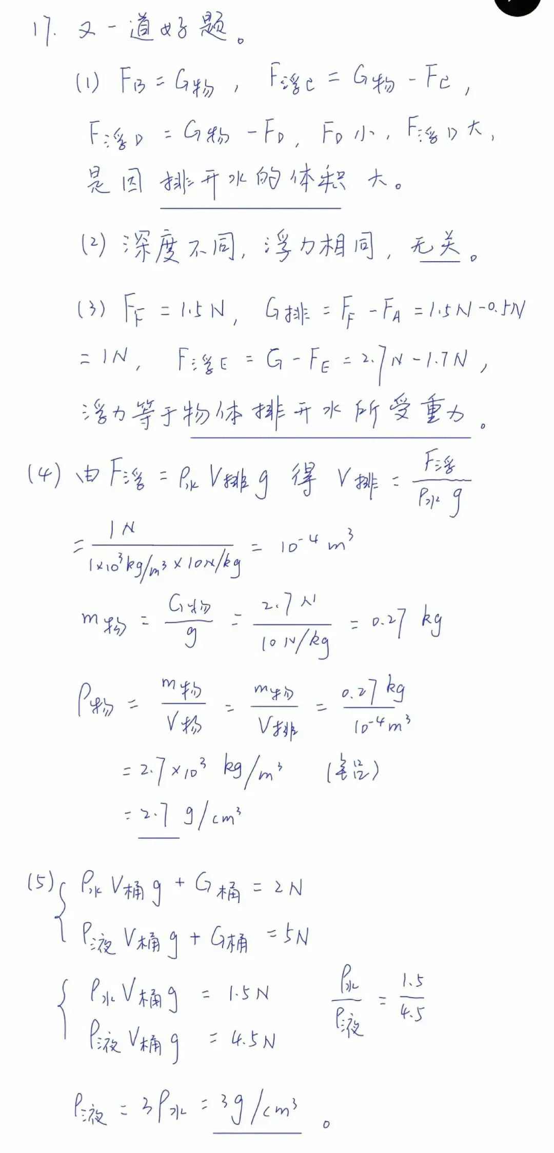 中考物理练习巩固练习(十四)20260521详解及试卷 第6张