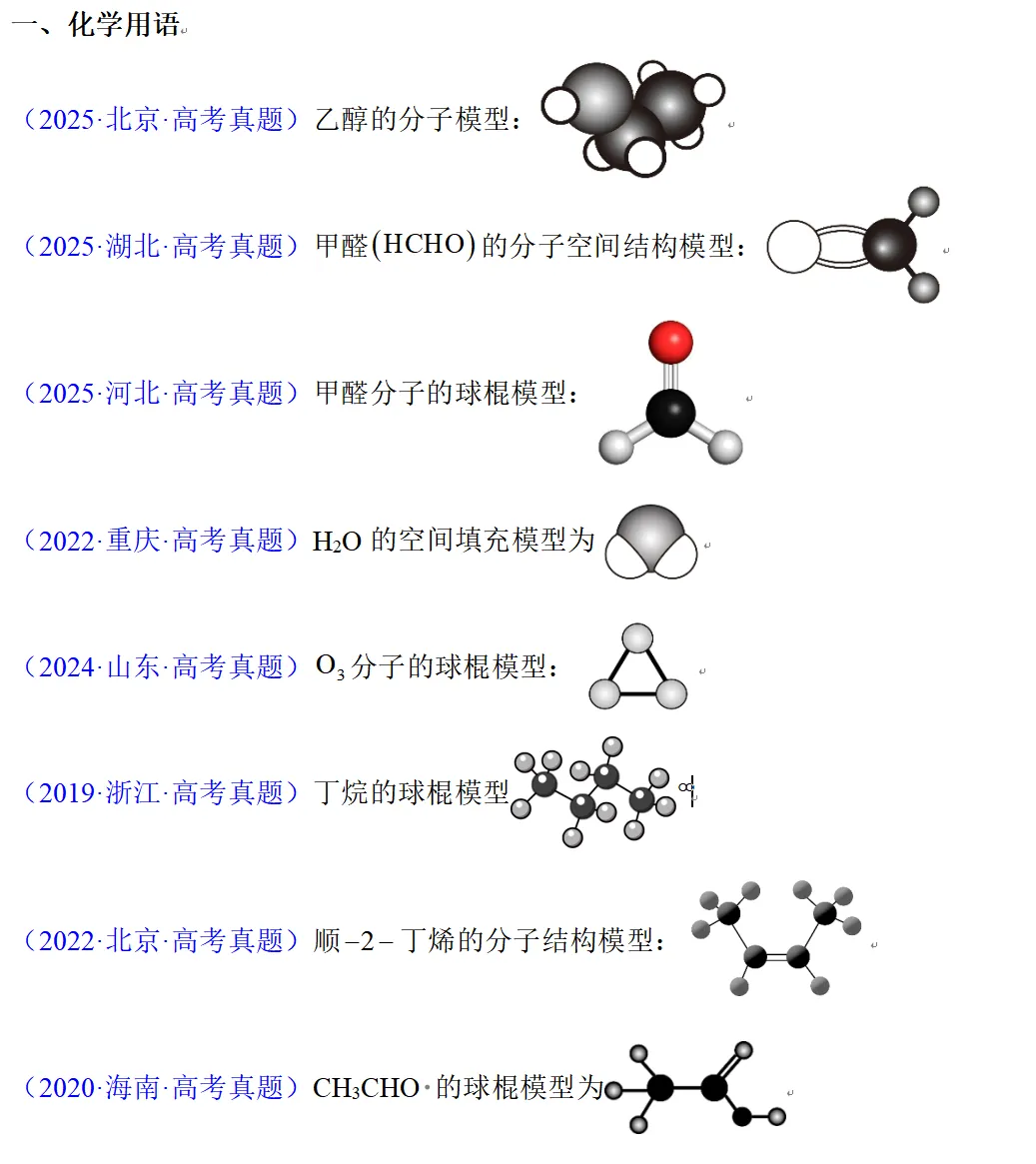 【工作随感】真题中的化学用语+性质与应用 第2张