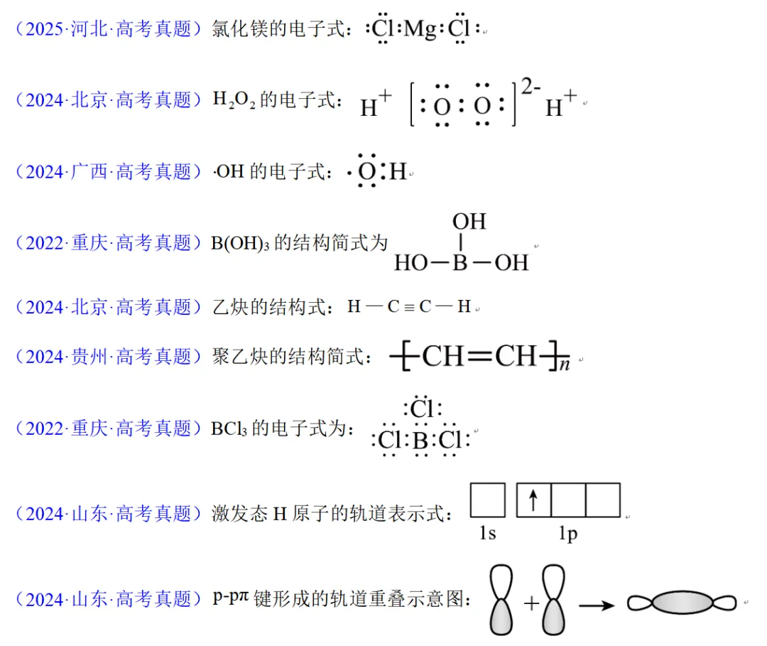 【工作随感】真题中的化学用语+性质与应用 第4张