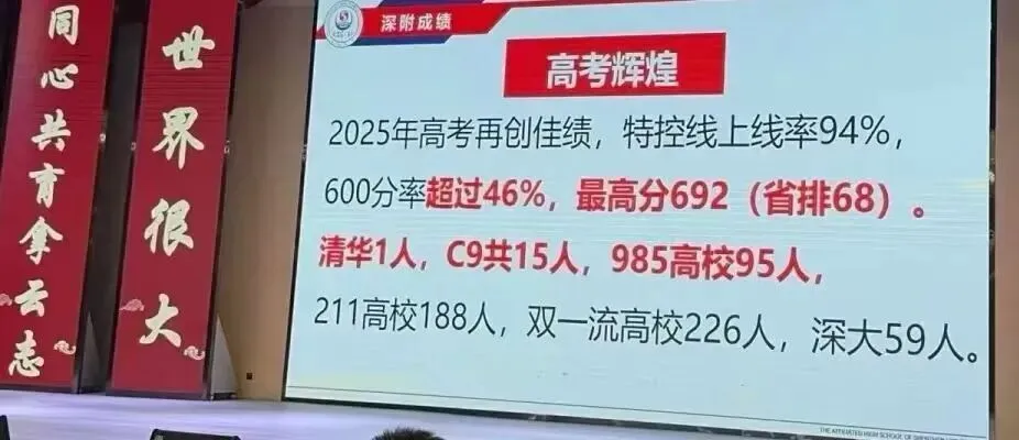 2026深圳中考志愿系列11| 2025年深圳高中高考成绩大汇总! 第14张 2026深圳中考志愿系列11| 2025年深圳高中高考成绩大汇总! 第14张