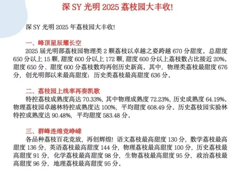 2026深圳中考志愿系列11| 2025年深圳高中高考成绩大汇总! 第19张 2026深圳中考志愿系列11| 2025年深圳高中高考成绩大汇总! 第19张