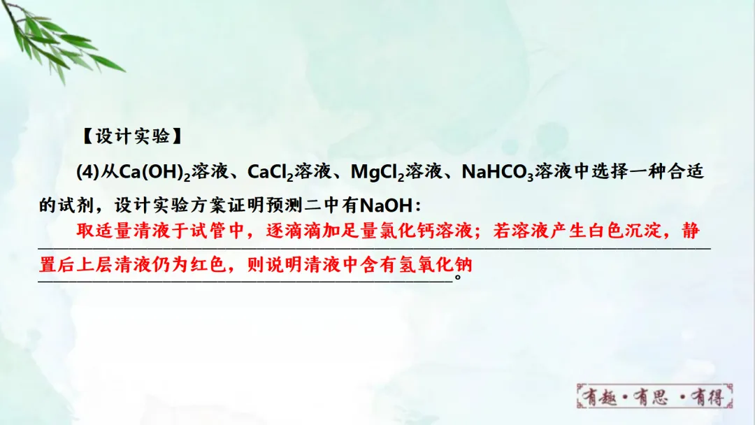 E14 二轮专题复习 决胜中考2026 优质课资源包 初中化学《专题复习---科学探究 实验探究题》课件PPT+教学设计Word 第7张