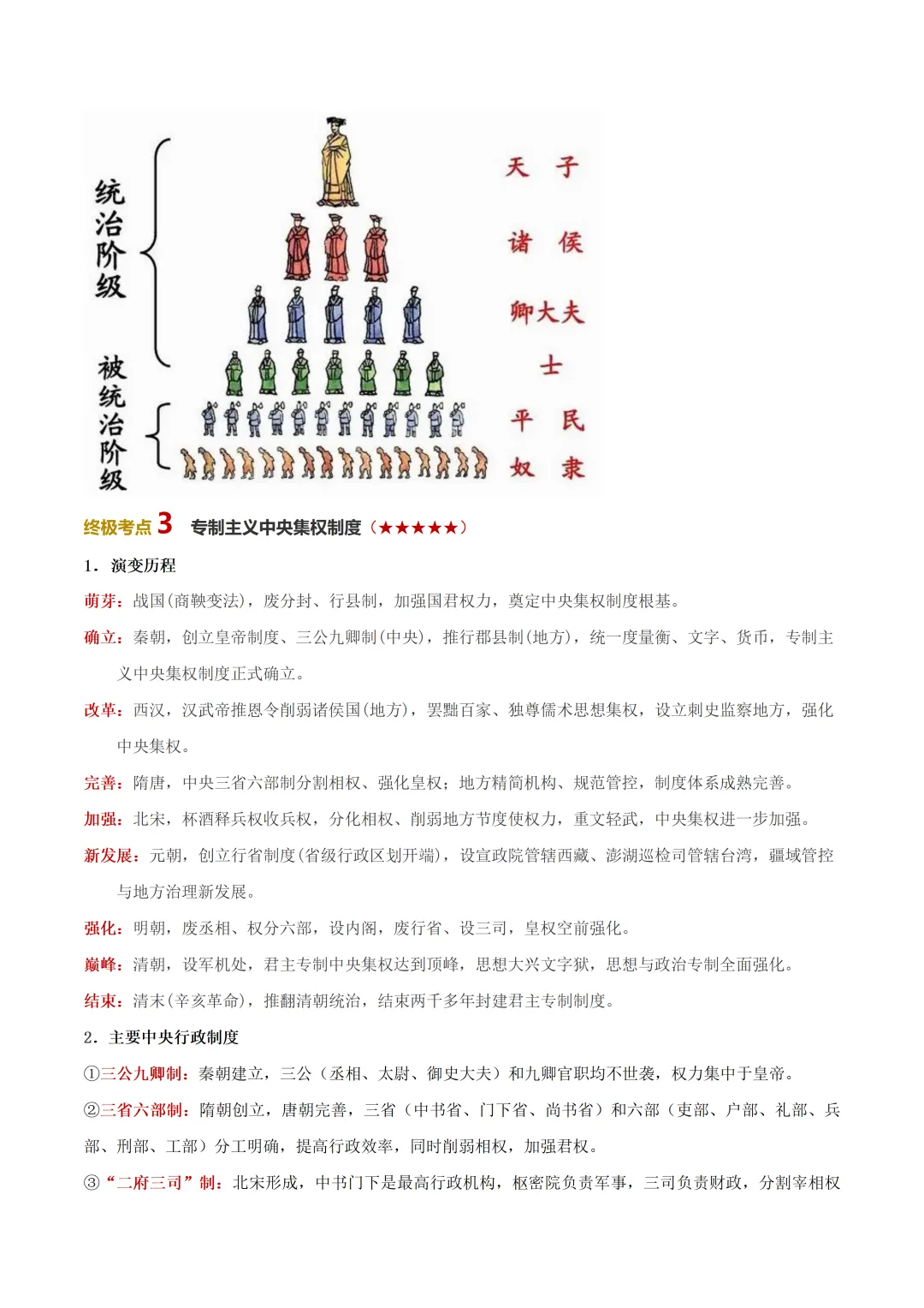 初中历史——2026年中考考前20天冲刺讲义(全国通用) 第7张