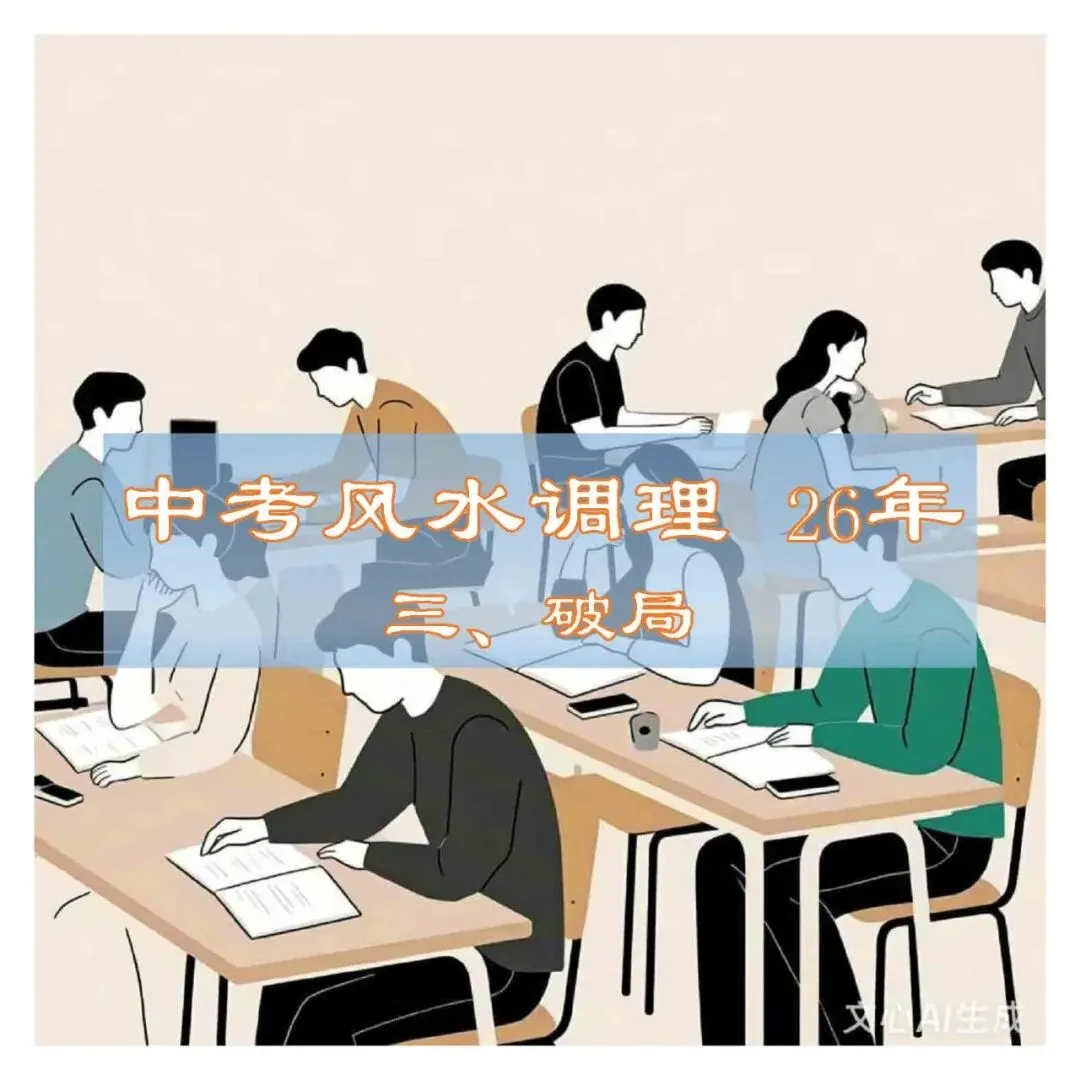 中考风水调理26年3:破局避凶(全网首发) 第1张