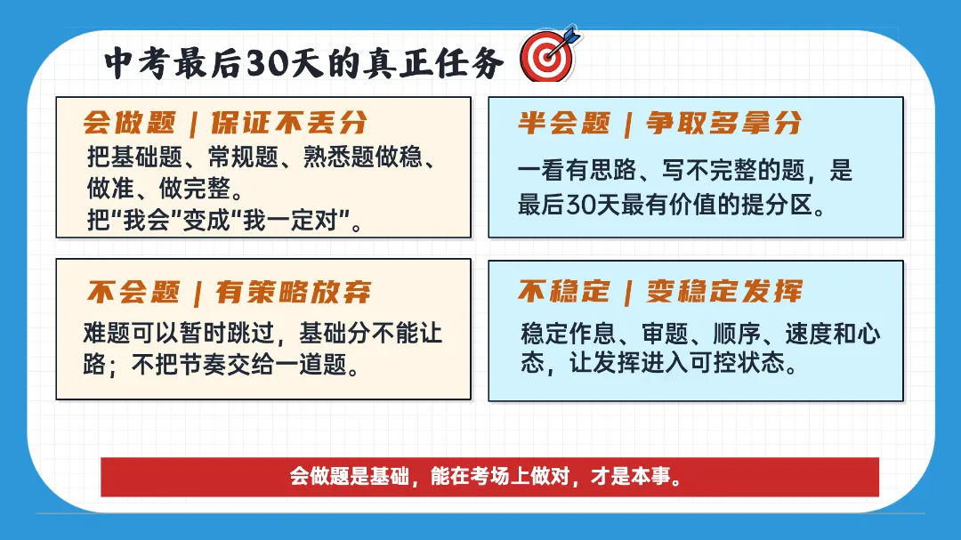 2026年春季《【初三】【中考冲刺】主题班会——决战30天,我们勇攀高峰》PPT课件+发言稿,可下载二次编辑 第25张 2026年春季《【初三】【中考冲刺】主题班会——决战30天,我们勇攀高峰》PPT课件+发言稿,可下载二次编辑 第25张