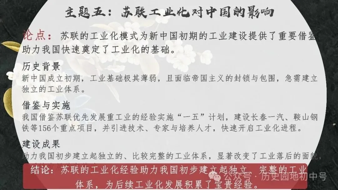 中考复习 | 2026年中考历史小论文高频考点解析及写作范例(二) 第8张