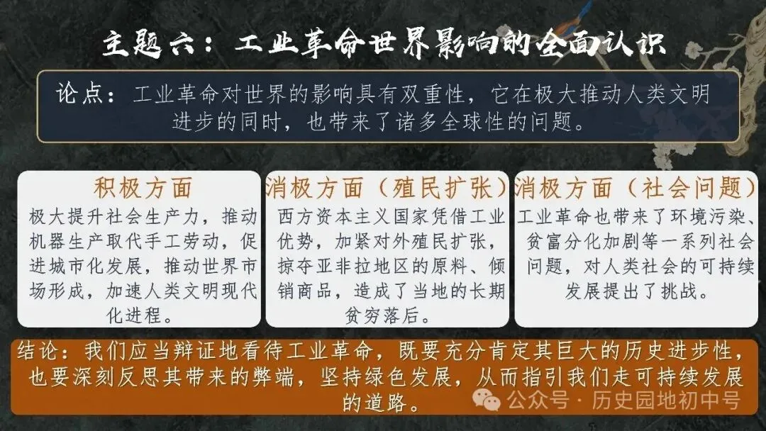 中考复习 | 2026年中考历史小论文高频考点解析及写作范例(二) 第9张