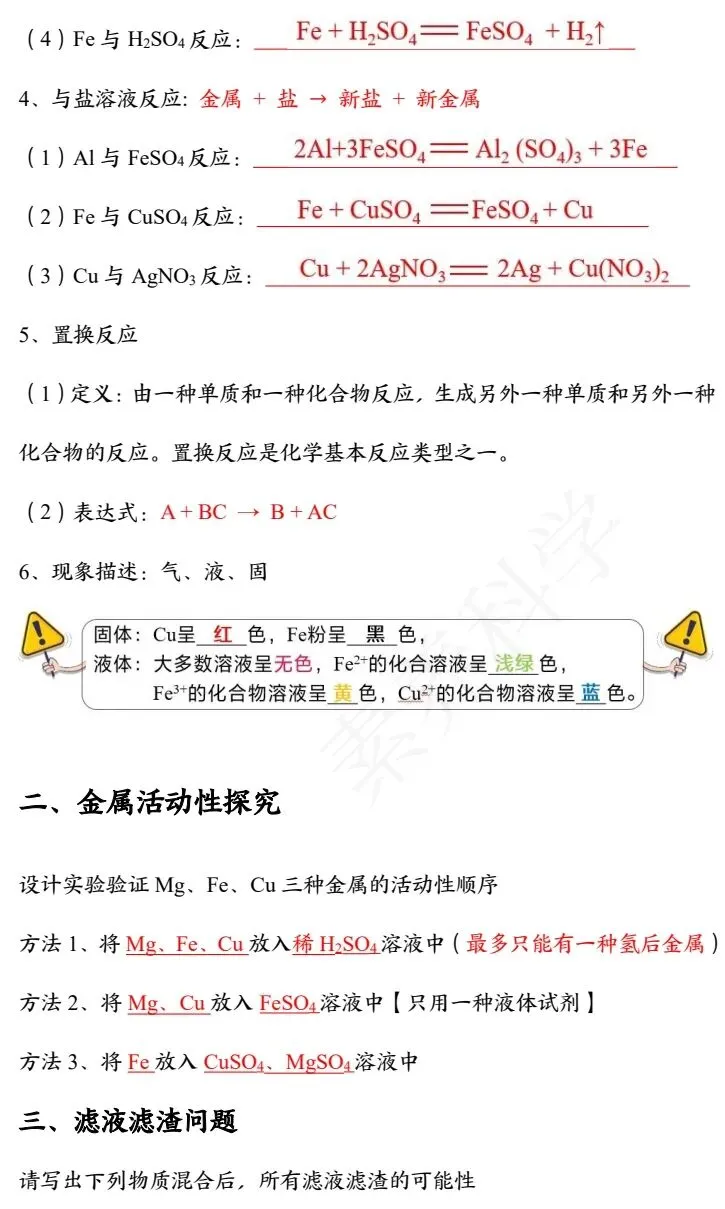 中考化学冲刺秘籍 第33张