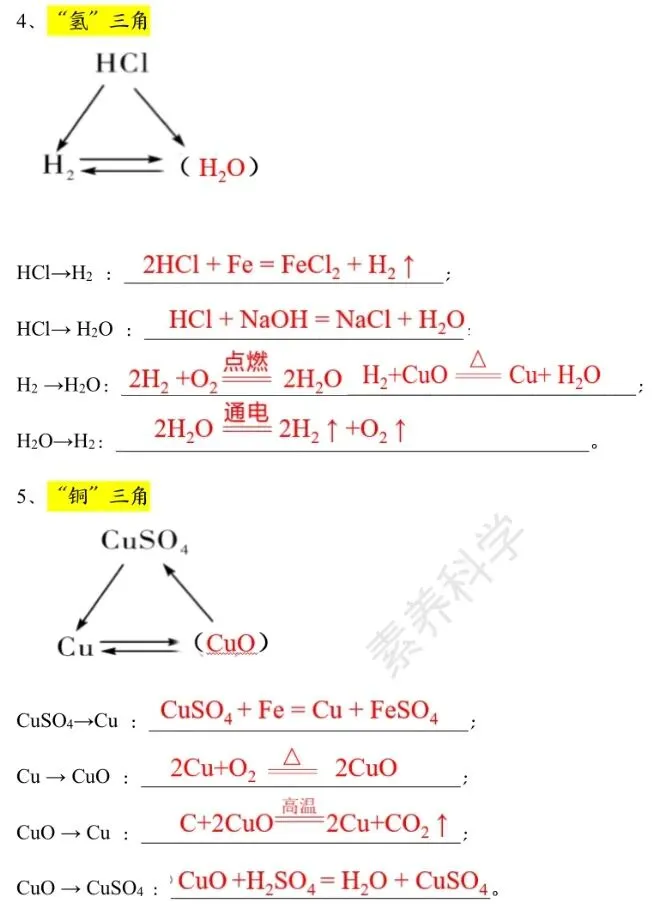 中考化学冲刺秘籍 第54张