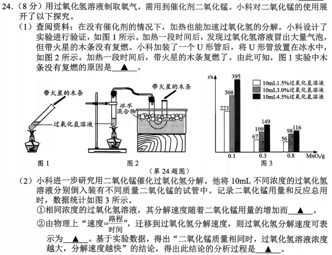 【中考科学·饭后杂谈】Section7:我们需要怎样的科学试题? 第2张