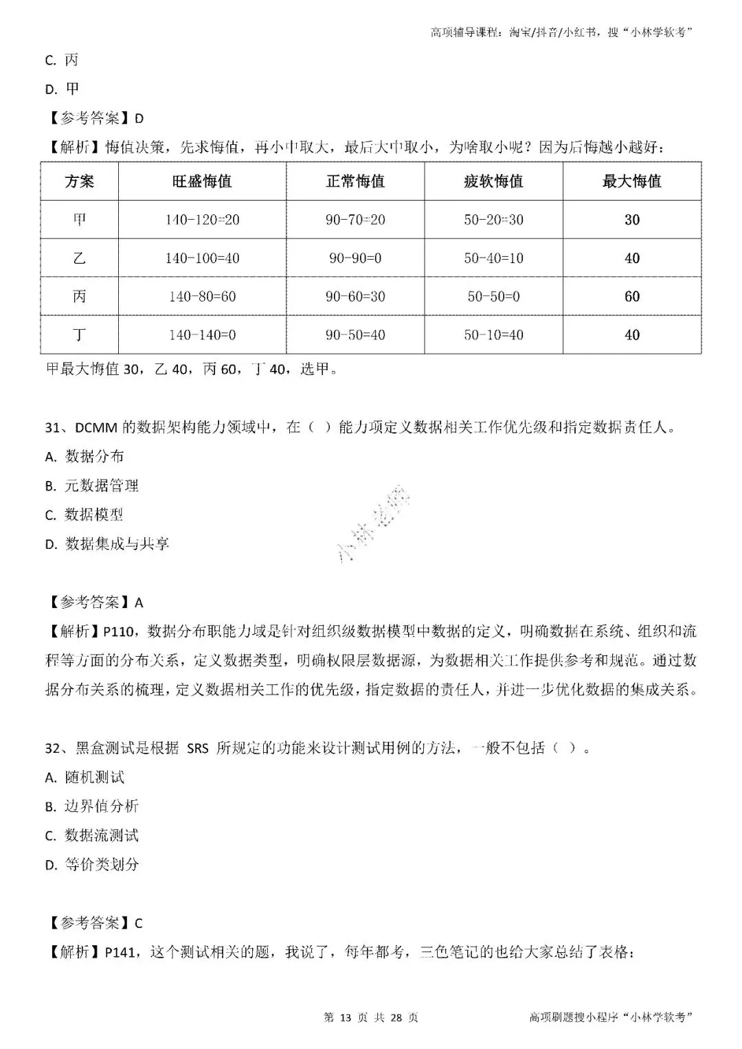 2026年2批高项真题 第13张