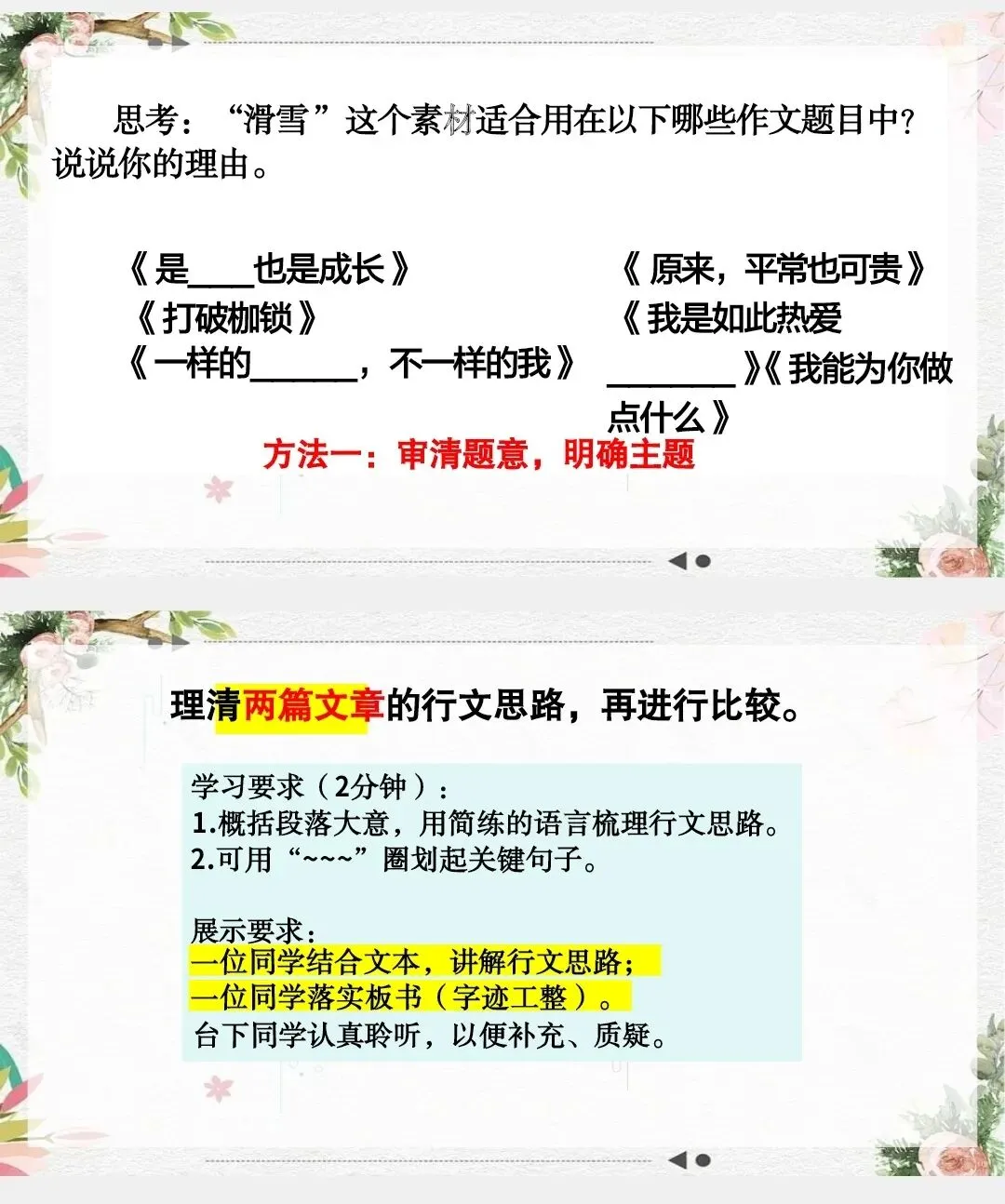 中考冲刺 3分钟学会!中考作文一材多用提分技巧-第10张图片-四季读书网
