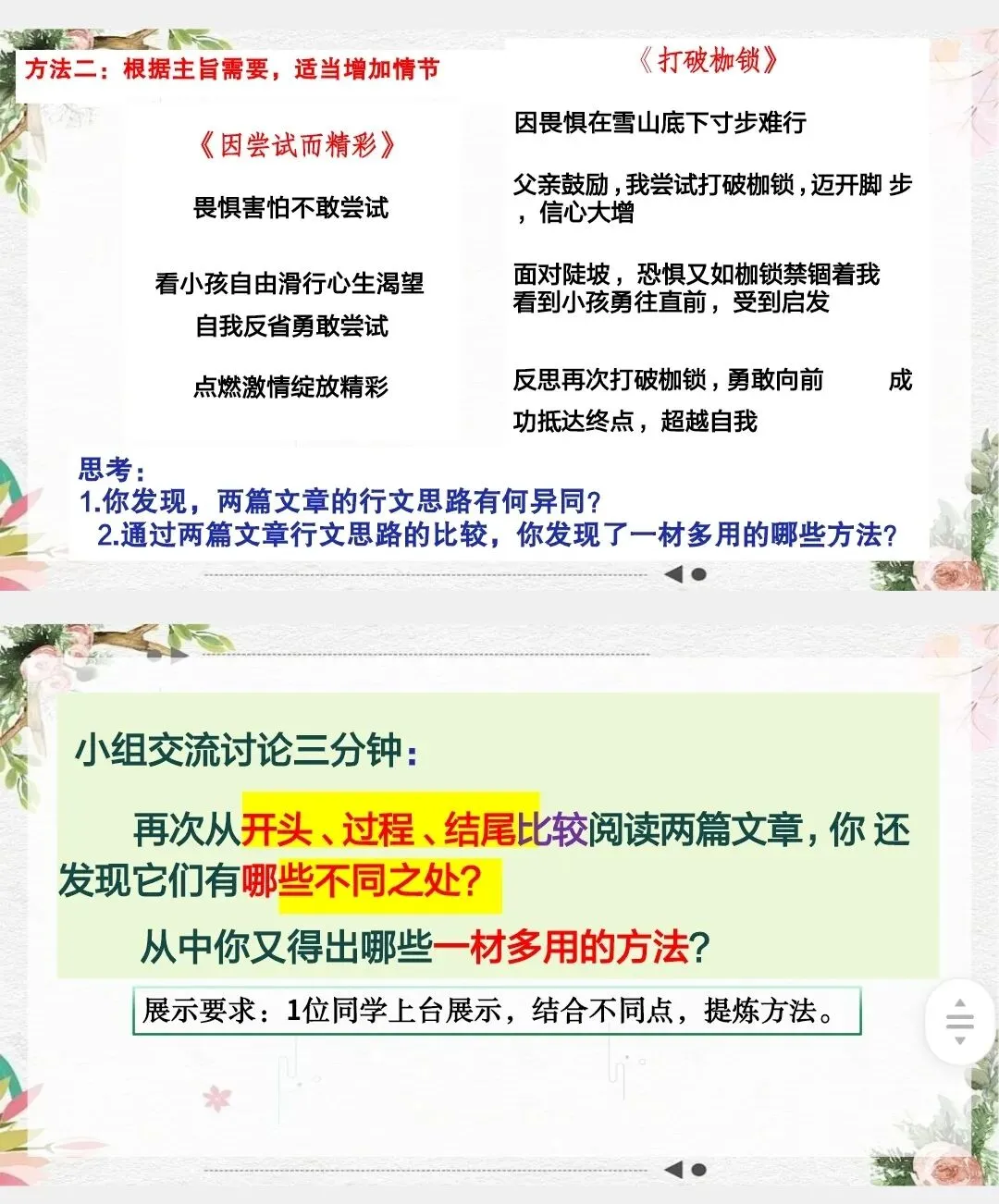 中考冲刺 3分钟学会!中考作文一材多用提分技巧-第11张图片-四季读书网