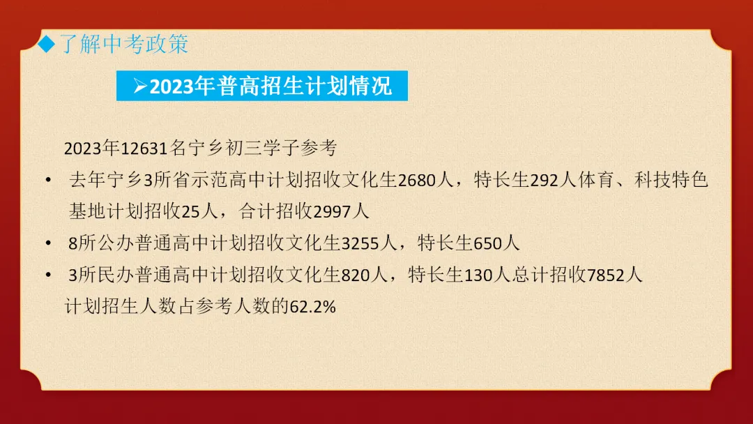 中考冲刺初三毕业班中考前最后一次家长会ppt课件:家校携手,助梦中考 第6张