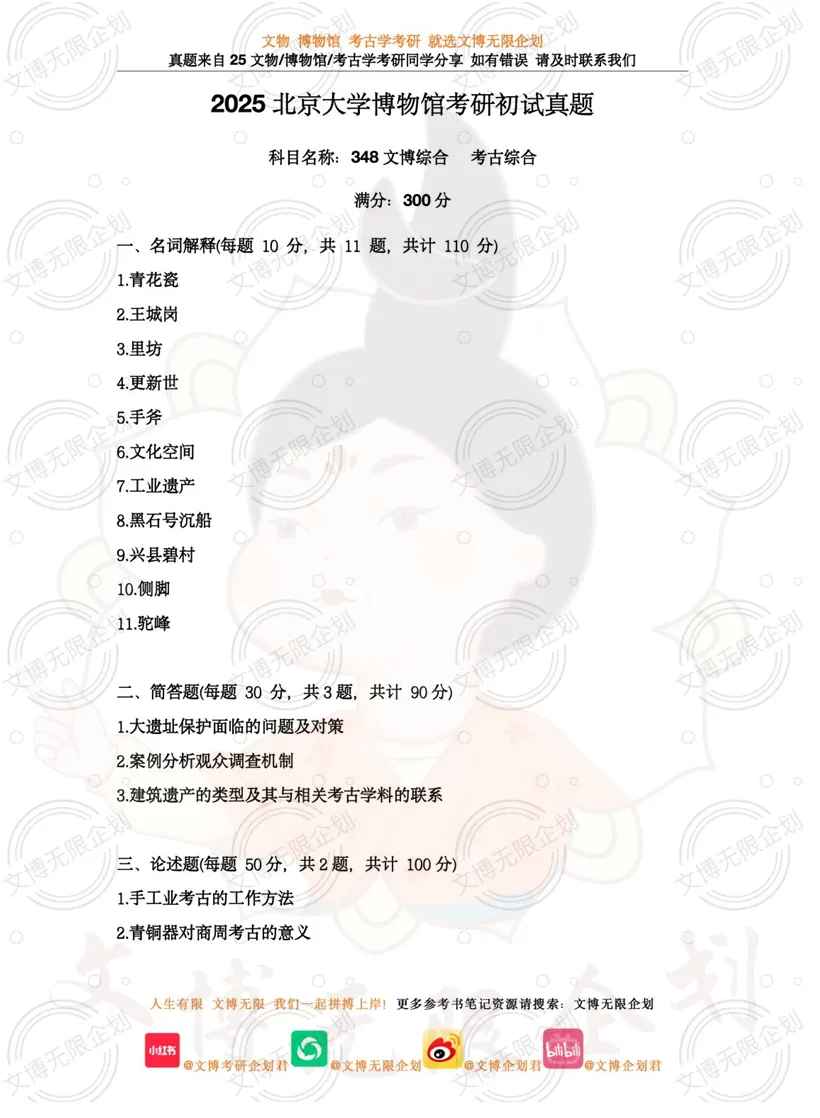 文博择校 | 仅招6人!真题硬核、复试严苛,这所全国TOP1你敢挑战吗? 第11张 文博择校 | 仅招6人!真题硬核、复试严苛,这所全国TOP1你敢挑战吗? 第11张