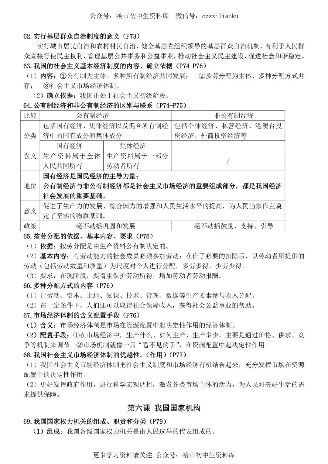 2026中考·道德与法治知识清单 第40张
