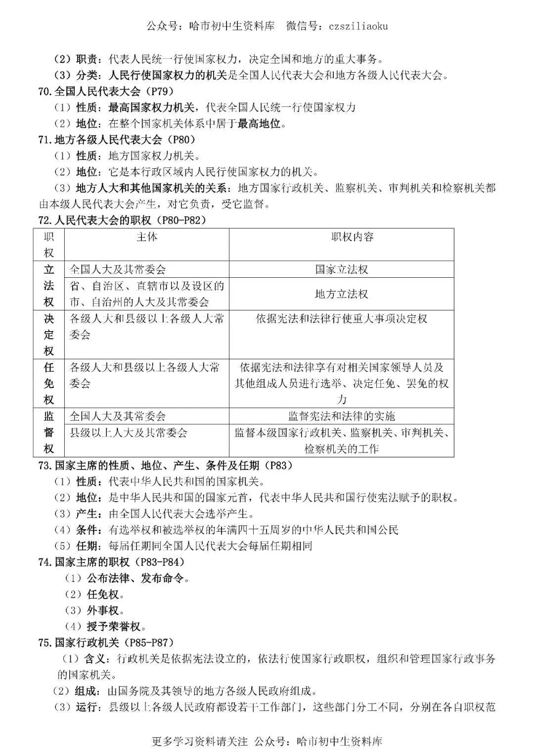 2026中考·道德与法治知识清单 第41张