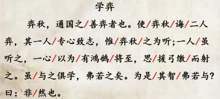 【小升初提分】真题讲解导《学弈》二轮复习,可打印-第4张图片-四季读书网