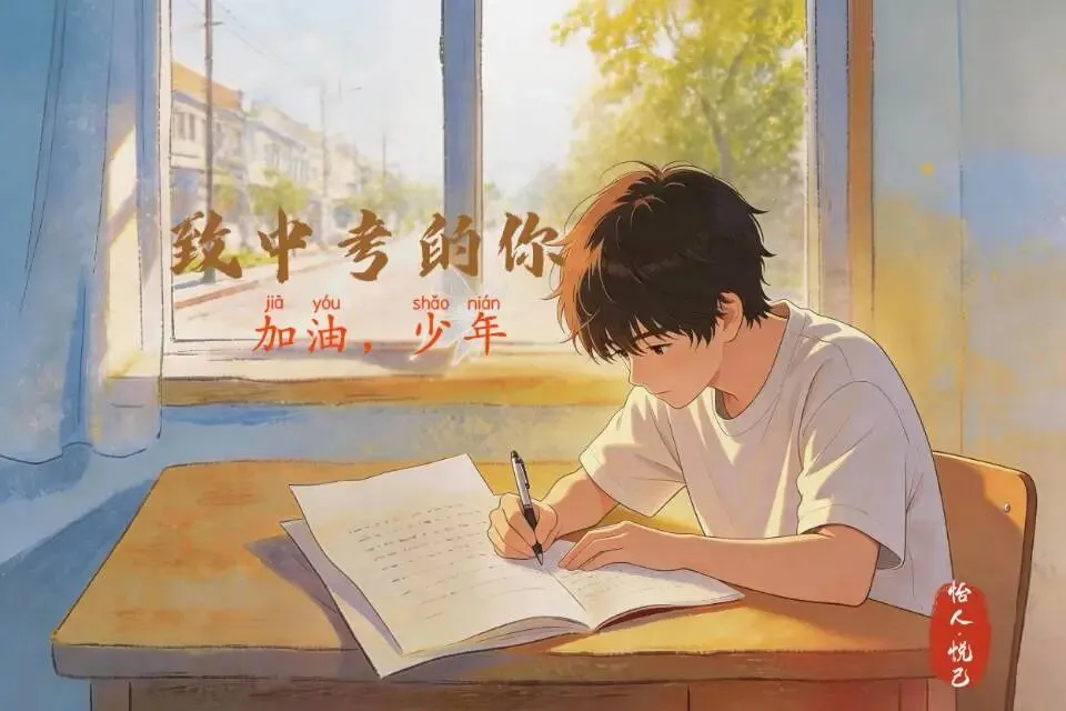 致中考冲刺少年:深耕自我,静待花开;不必焦虑,请相信自己-第1张图片-四季读书网