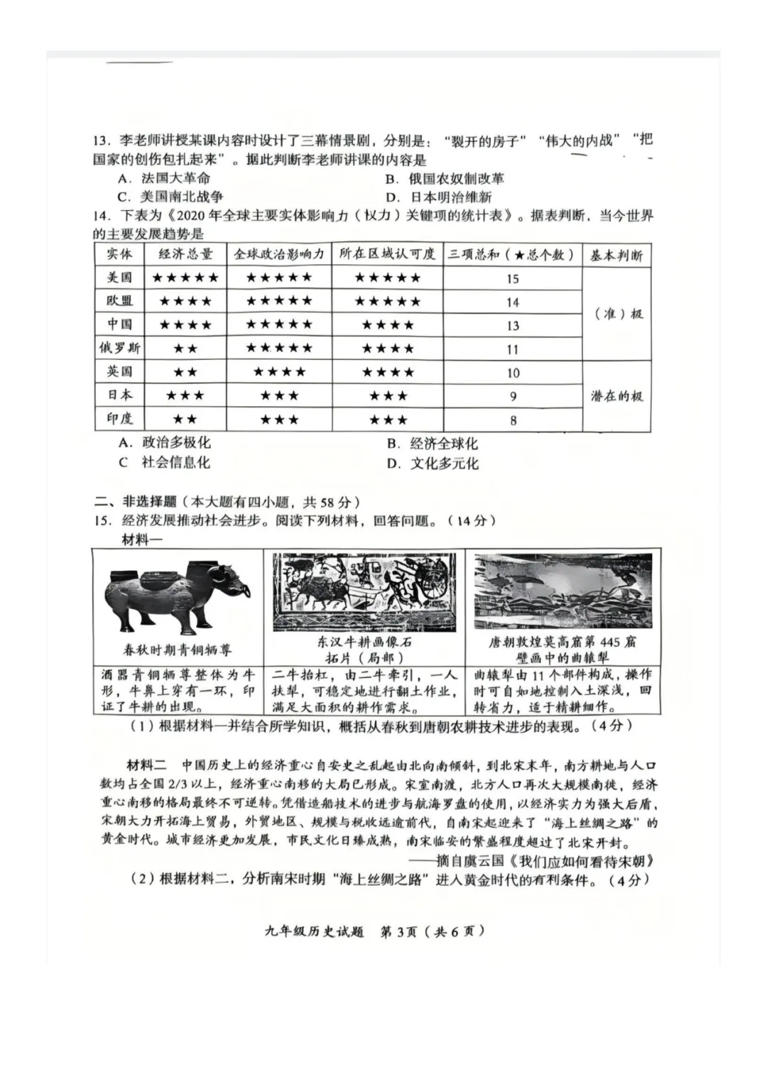 郴州二模全科试卷推送+生物深度解析:一篇文章看懂湖南首次开卷新考法-第99张图片-四季读书网 郴州二模全科试卷推送+生物深度解析:一篇文章看懂湖南首次开卷新考法-第99张图片-四季读书网