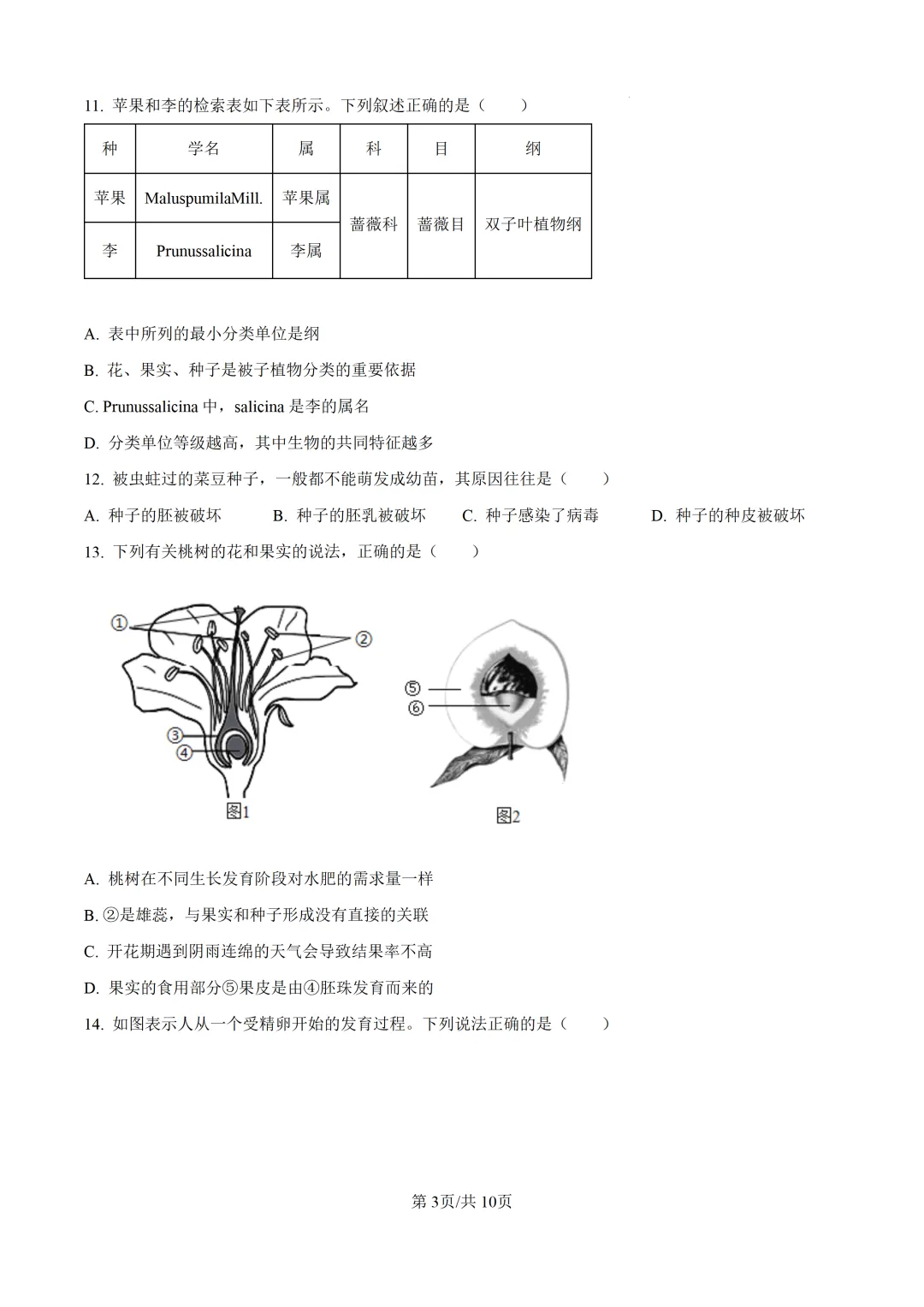 郴州二模全科试卷推送+生物深度解析:一篇文章看懂湖南首次开卷新考法-第113张图片-四季读书网 郴州二模全科试卷推送+生物深度解析:一篇文章看懂湖南首次开卷新考法-第113张图片-四季读书网
