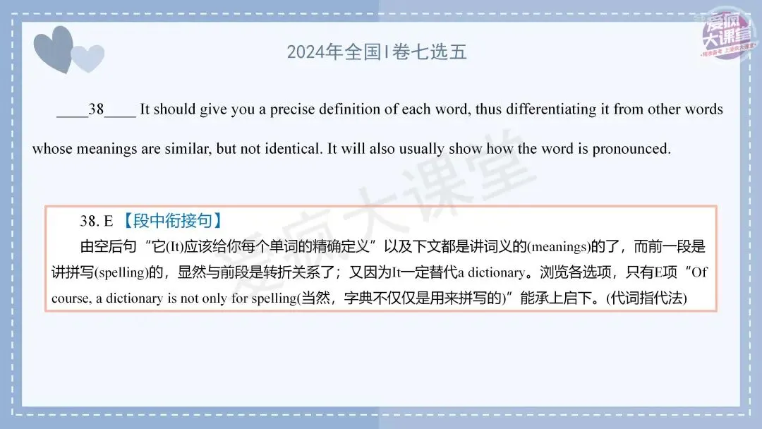 吃透真题!新课标Ⅰ卷七选五六年考情精析+考前指导+真题再练-第30张图片-四季读书网