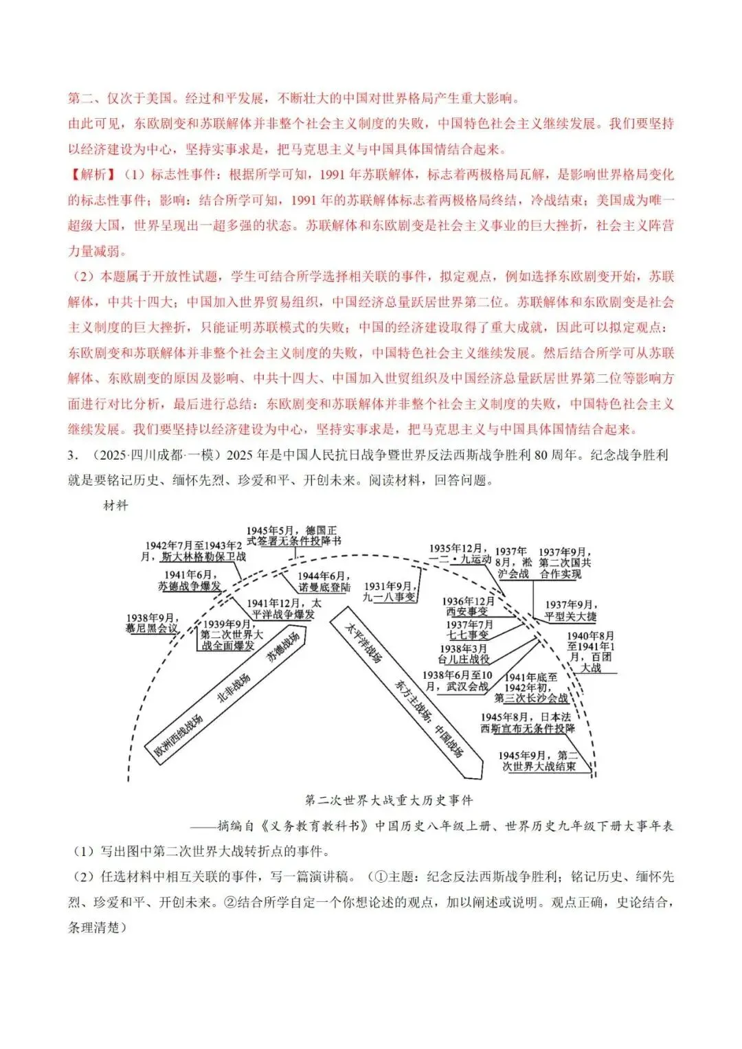 中考历史终极冲刺小论文题型剖析与高效答题技巧-第7张图片-四季读书网