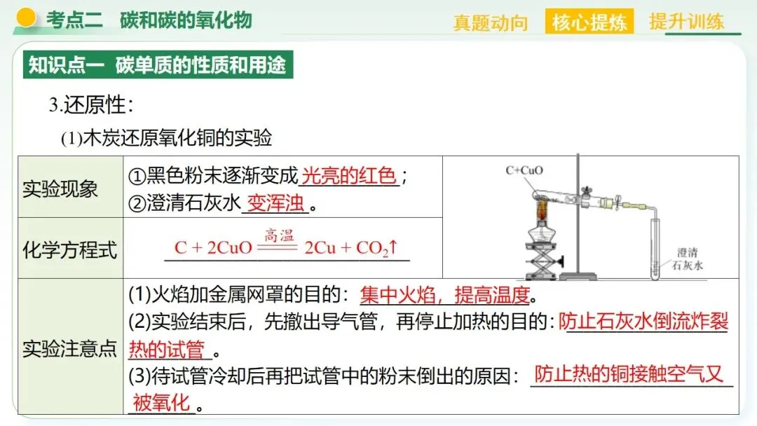 空气、氧气、碳及其化合物中考复习-第43张图片-四季读书网