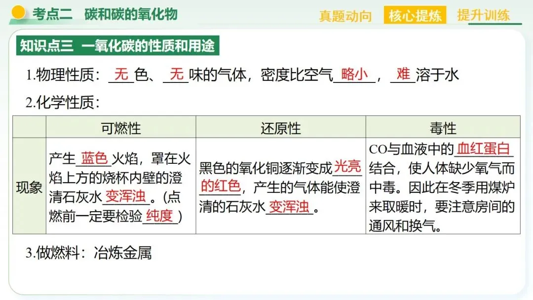 空气、氧气、碳及其化合物中考复习-第49张图片-四季读书网