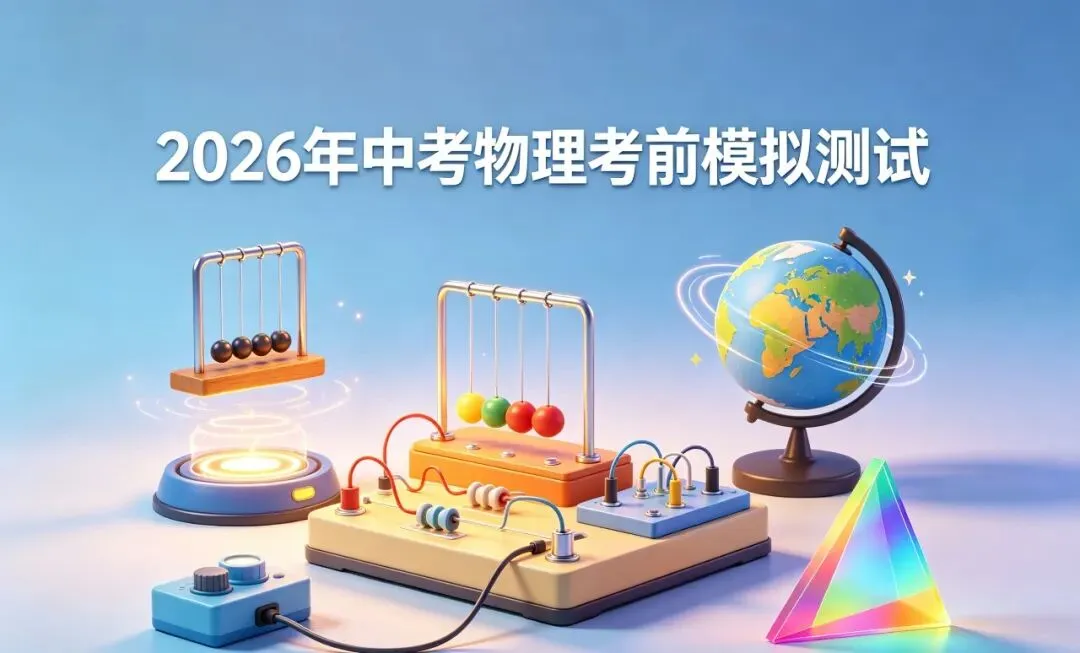 2026年中考初中物理考前模拟测试 第1张
