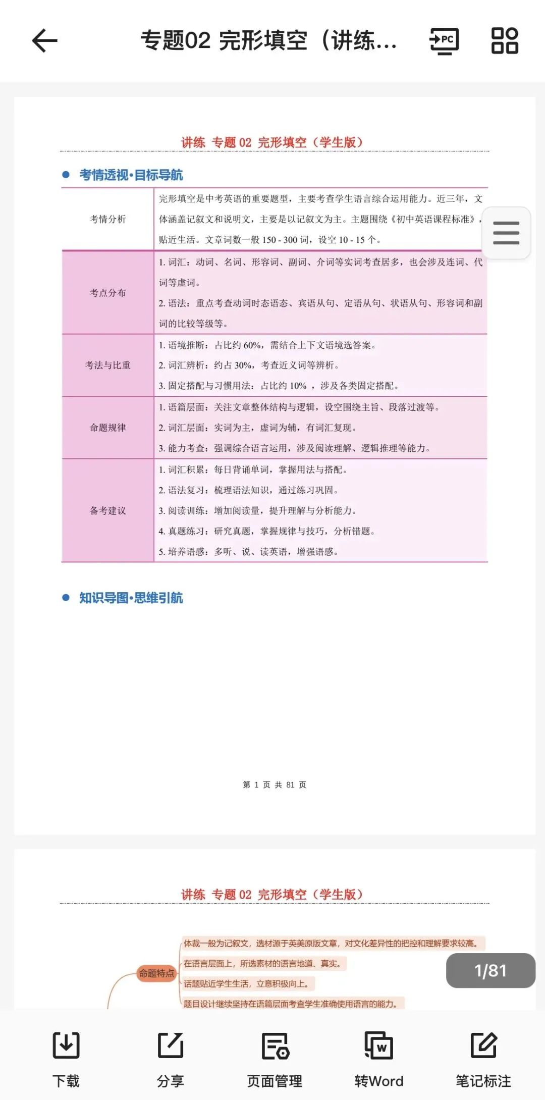 中考英语完形填空:15分轻松拿下的秘诀! 第1张