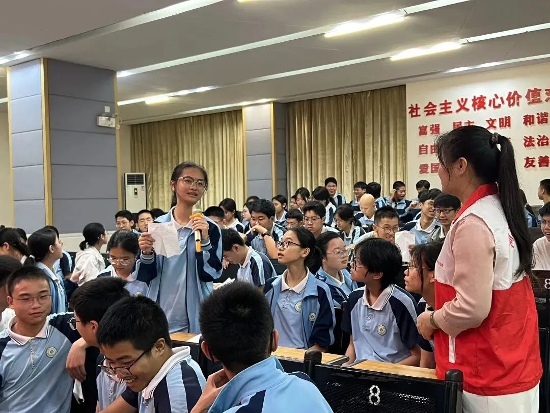轻释压力 蓄力前行|河源市第一中学开展中考减压心理健康团辅活动 第6张