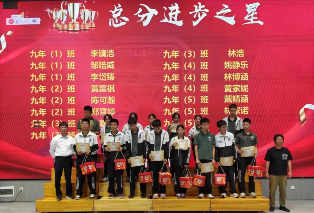 【砺志记事】表彰优秀树榜样,提质增效战中考——莆田砺志学校九年级质检表彰大会-第11张图片-四季读书网 【砺志记事】表彰优秀树榜样,提质增效战中考——莆田砺志学校九年级质检表彰大会-第11张图片-四季读书网