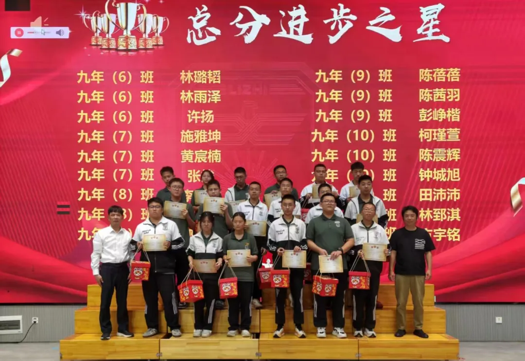 【砺志记事】表彰优秀树榜样,提质增效战中考——莆田砺志学校九年级质检表彰大会-第12张图片-四季读书网 【砺志记事】表彰优秀树榜样,提质增效战中考——莆田砺志学校九年级质检表彰大会-第12张图片-四季读书网