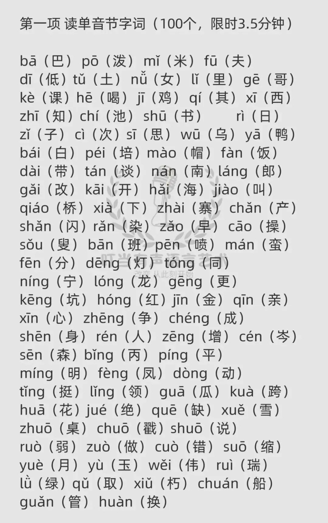 普测模拟考试打卡(10)| 简单字词,快来测测你的得分率 第1张 普测模拟考试打卡(10)| 简单字词,快来测测你的得分率 第1张