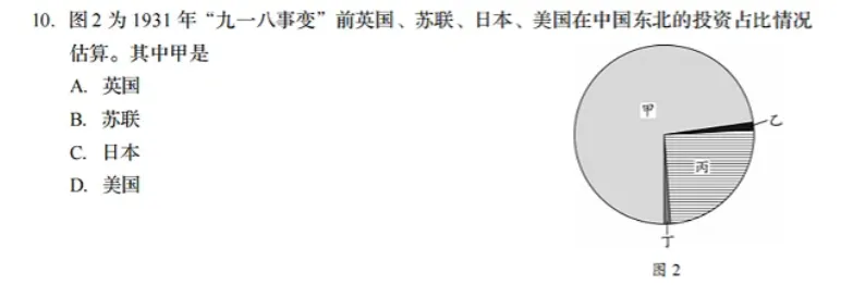一道中考历史题,为什么老师觉得难,但学生其实能做出来 第2张