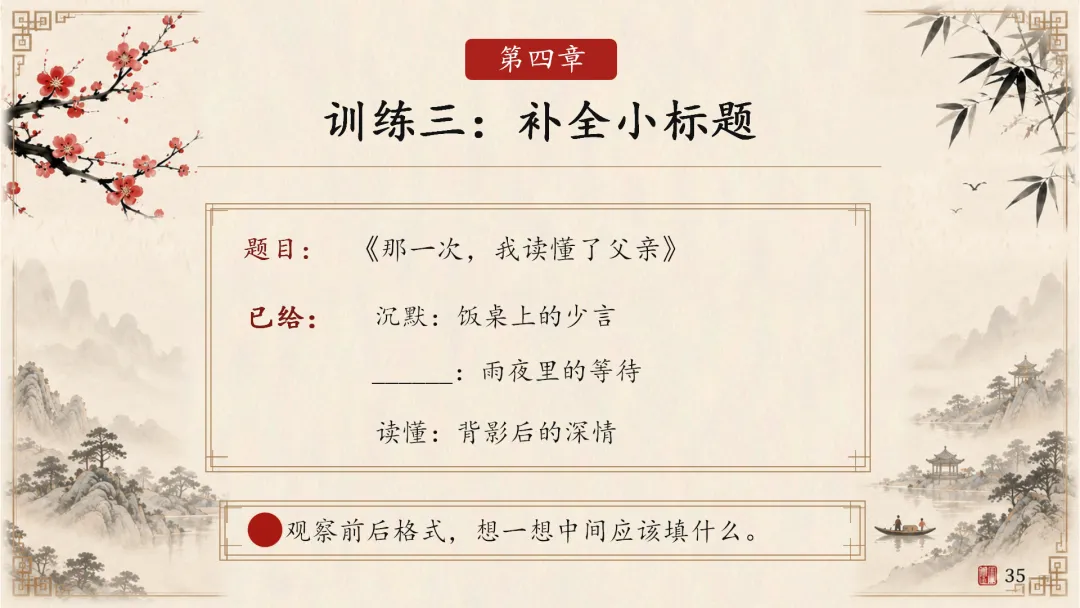 中考小标题作文这样上,学生很爱听! 第27张