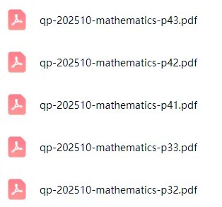 2020-2025年IGCSE数学真题及答案完整版,免费领取哦 第2张 2020-2025年IGCSE数学真题及答案完整版,免费领取哦 第2张
