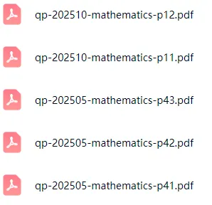 2020-2025年IGCSE数学真题及答案完整版,免费领取哦 第4张 2020-2025年IGCSE数学真题及答案完整版,免费领取哦 第4张