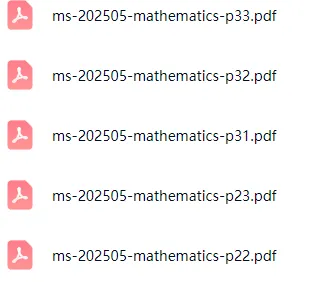2020-2025年IGCSE数学真题及答案完整版,免费领取哦 第5张 2020-2025年IGCSE数学真题及答案完整版,免费领取哦 第5张