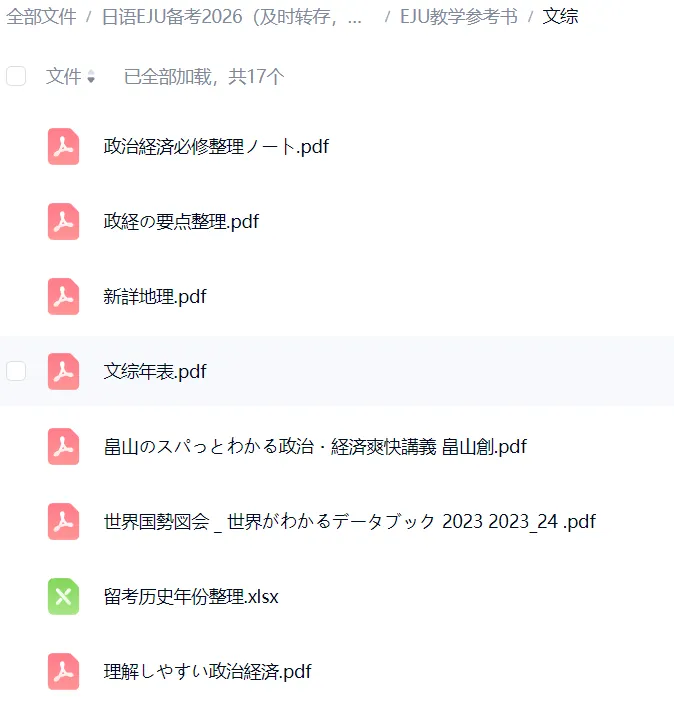 2026版发布! EJU留考历年真题+全科自学参考书(含小论文),限时免费领! 第5张 2026版发布! EJU留考历年真题+全科自学参考书(含小论文),限时免费领! 第5张