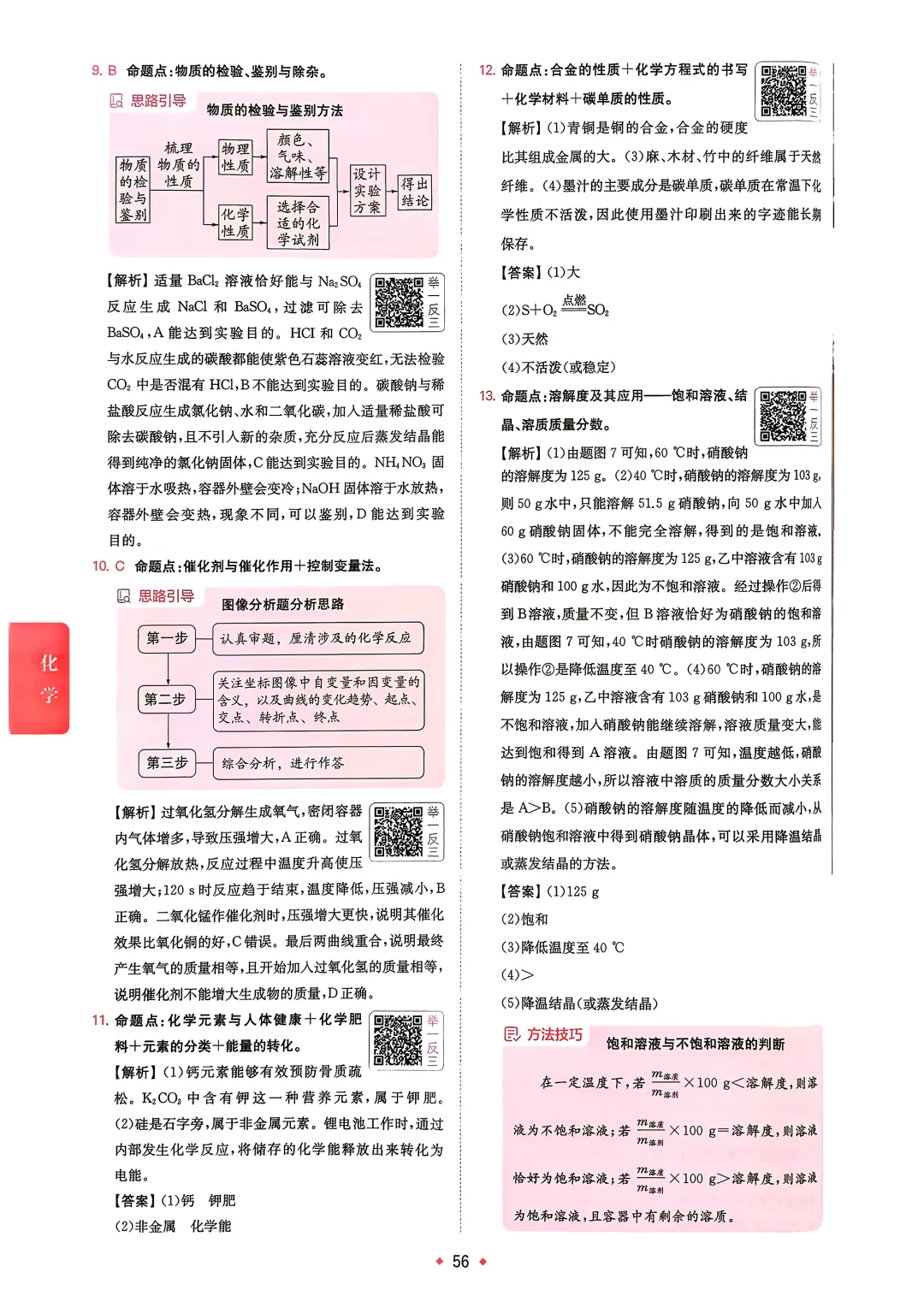 中考化学 | 2026河北省中考模拟水平考试B卷含答案一本 第15张