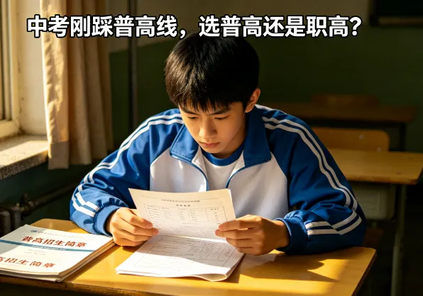 中考刚踩普高线,选普高还是职高?过来人掏心窝讲明白 第2张 中考刚踩普高线,选普高还是职高?过来人掏心窝讲明白 第2张