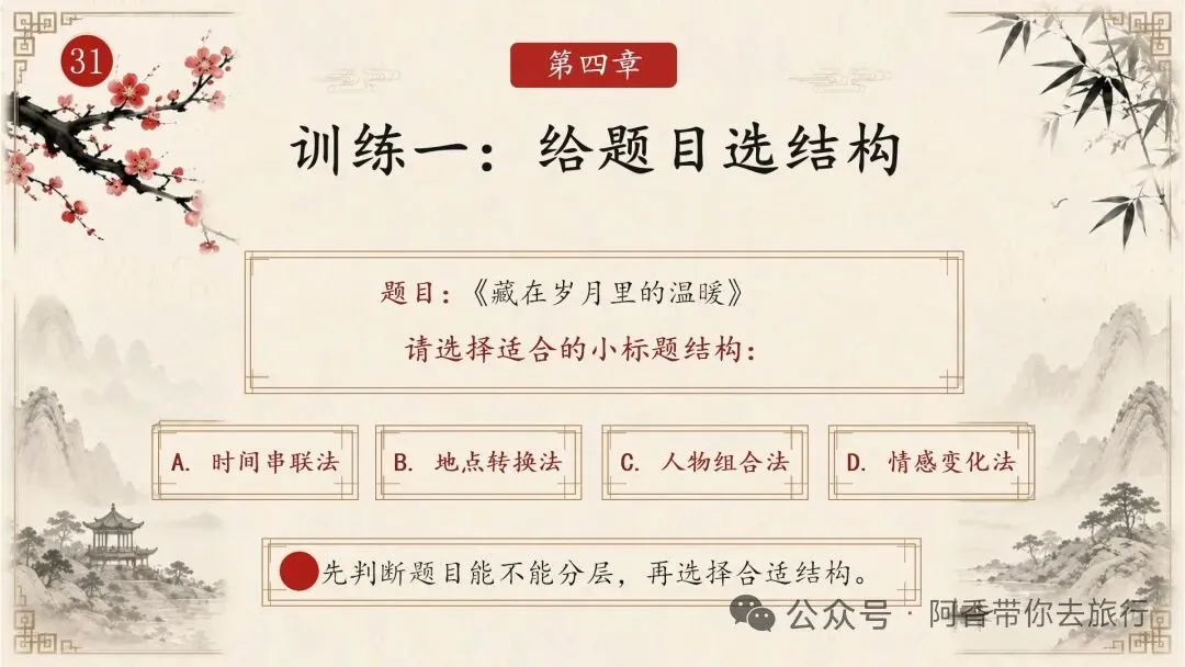 中考作文小标题的运用技法 第25张