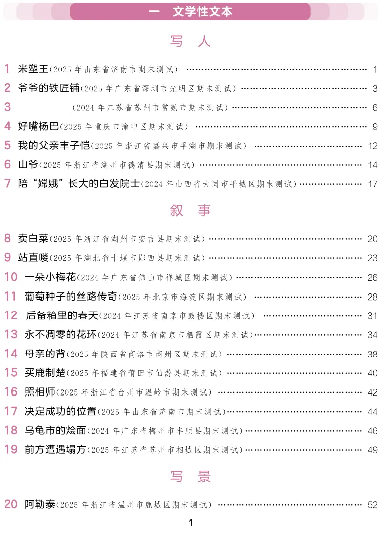 2026春【53阅读真题60篇】 语文 人教版 1-6年级下册电子版 免费分享完整版(可打印)附下载链接 第4张 2026春【53阅读真题60篇】 语文 人教版 1-6年级下册电子版 免费分享完整版(可打印)附下载链接 第4张